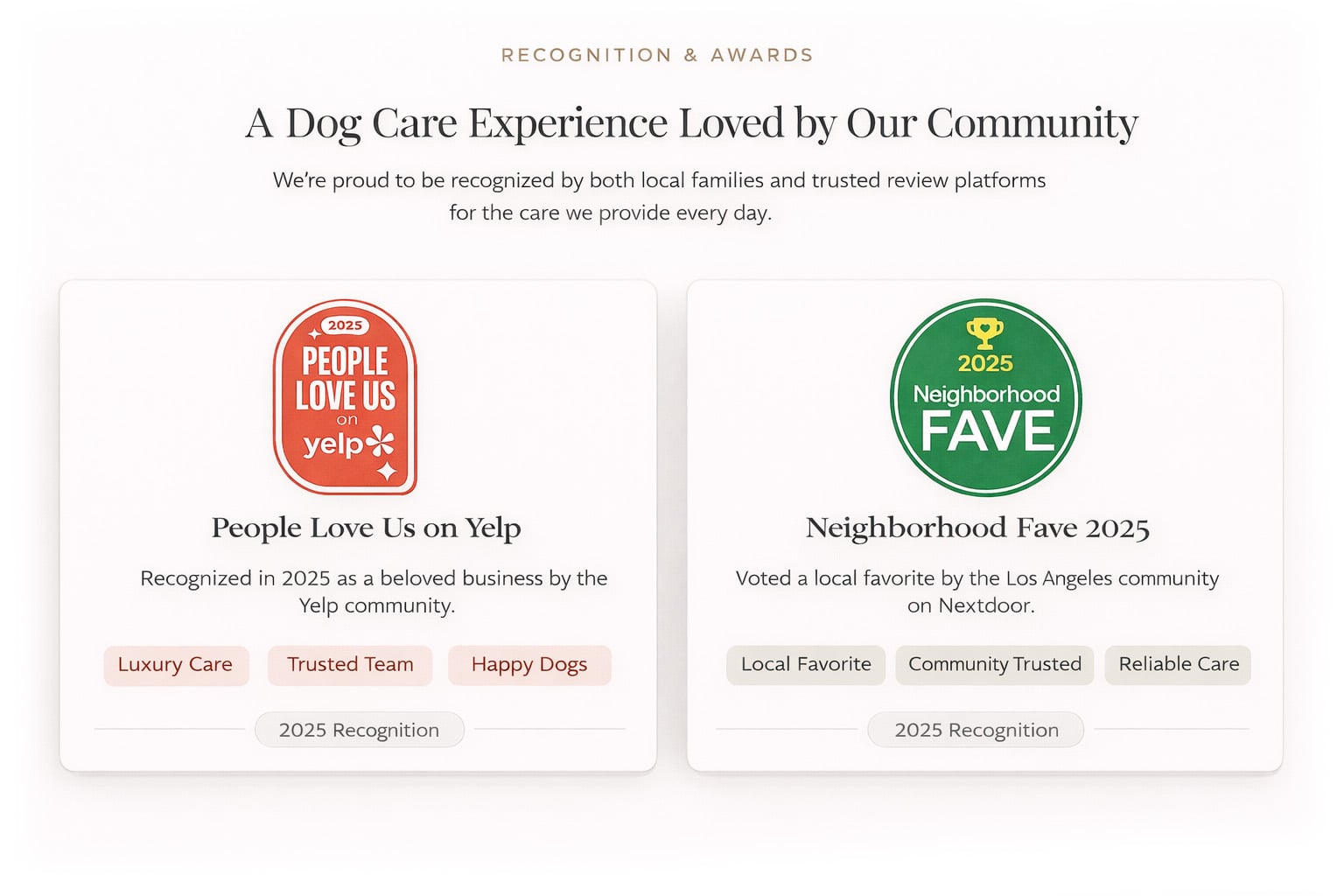 The Wags Club Awards